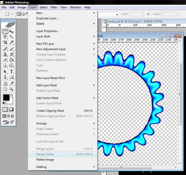 Creation of Vortex: Step 2